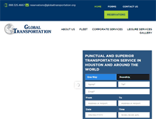 Tablet Screenshot of globaltransportation.org